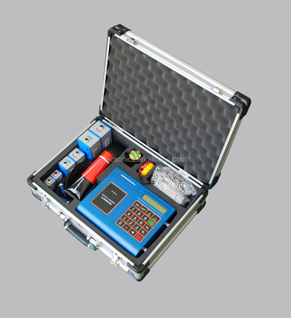 Utility Portable Ultrasonic Flowmeter TUF-2000P