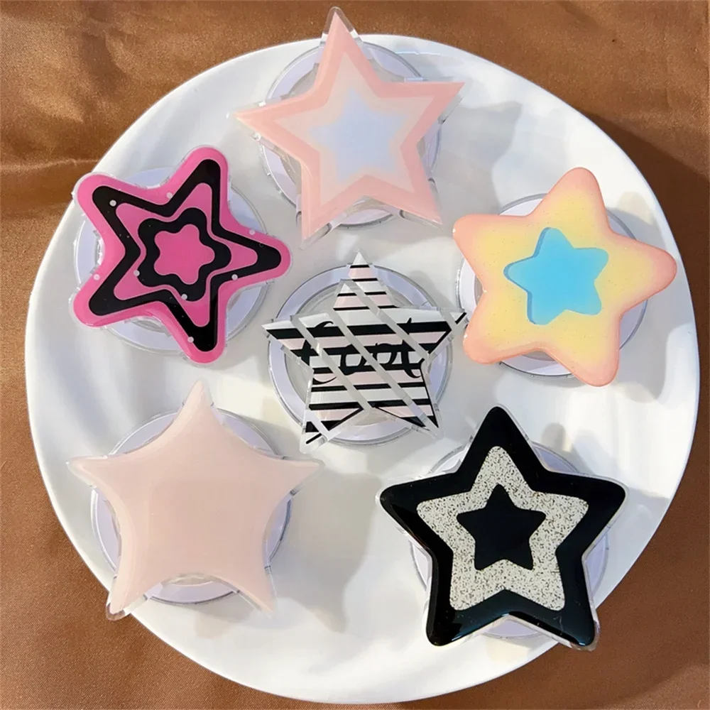 Love Heart Star for Magsafe Magnetic Phone IPhone 16 Foldable Stand, Shipping Does Not Include Photo Accessories