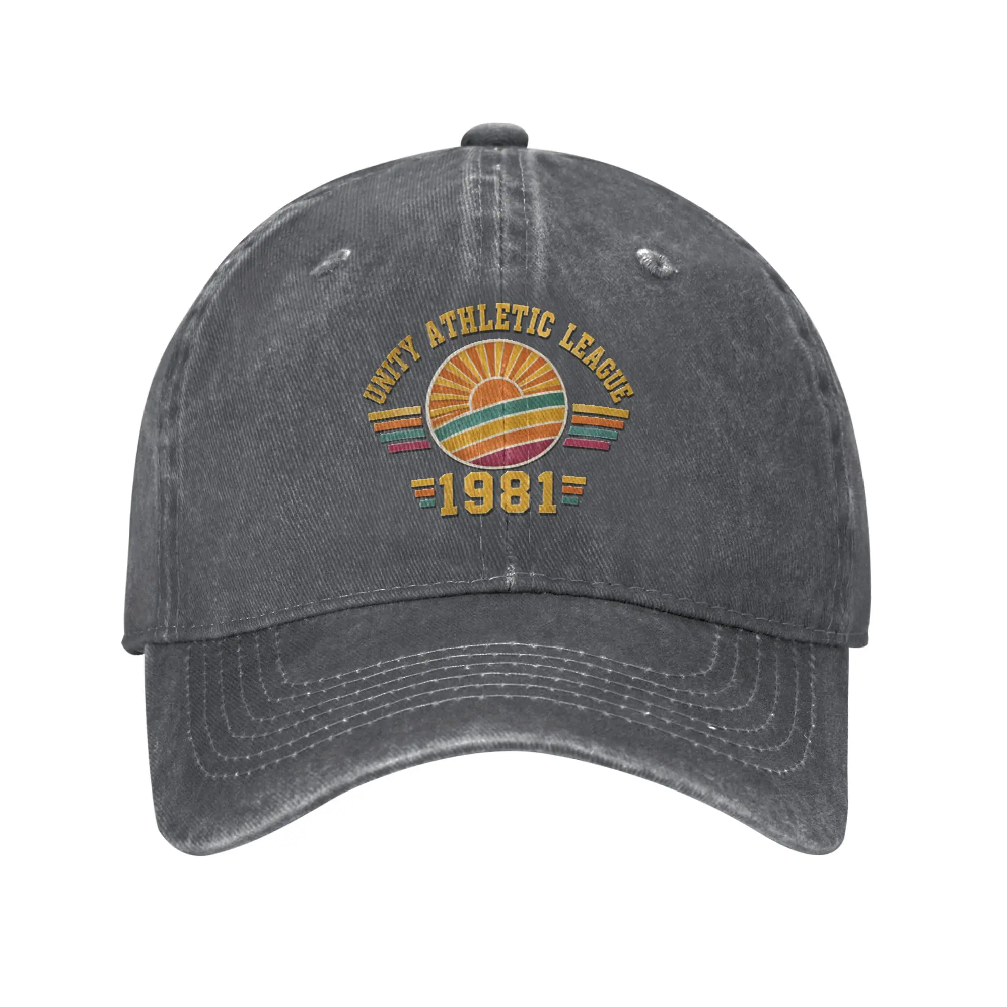 Casquette de baseball Fashion Unity Athletic League 1981 Vintage Pride Sports avec motif graphique rétro, empêche la pression sur la tête, chapeau d'été
