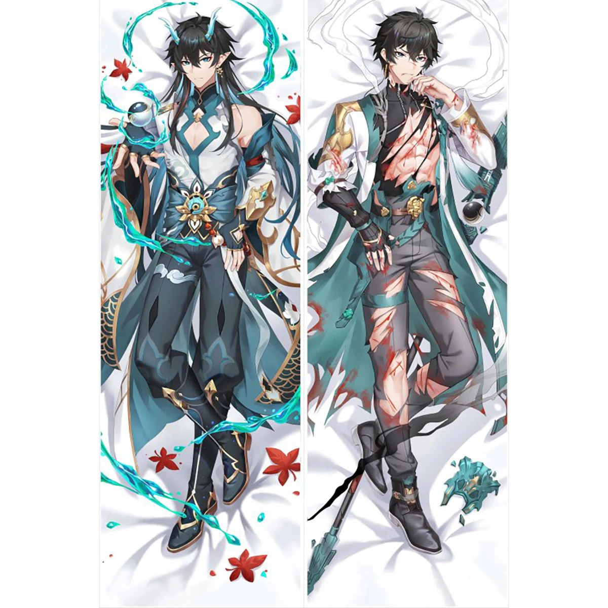 Dakimakura Anime Honkai: Star Rail Dan Heng Pillowcase Double-sided Print Hugging Body Pillow Cover Case