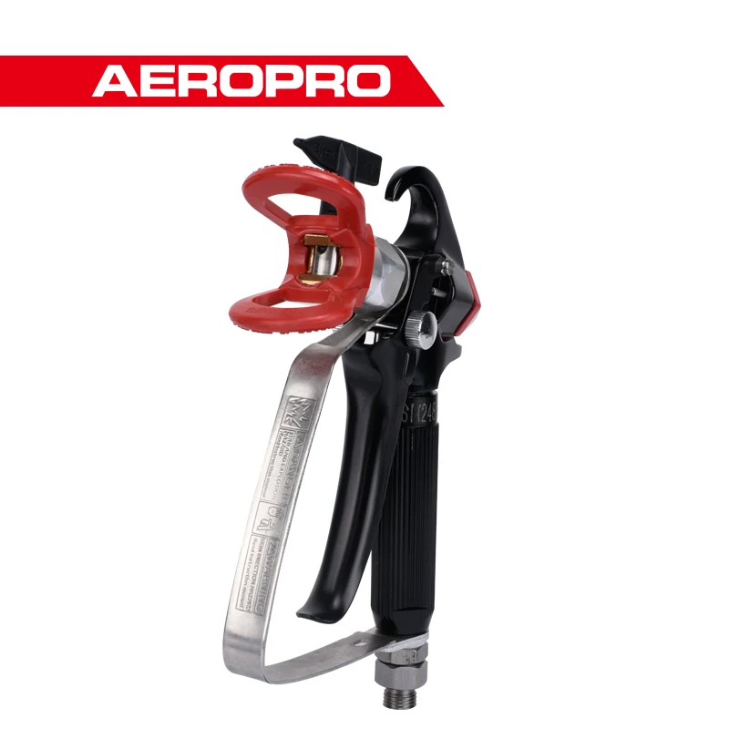 AEROPRO 818C High Pressure Airless Paint Sprayer Gun 4-finger 517 Spray Tip For AEROPRO Paint Sprayers
