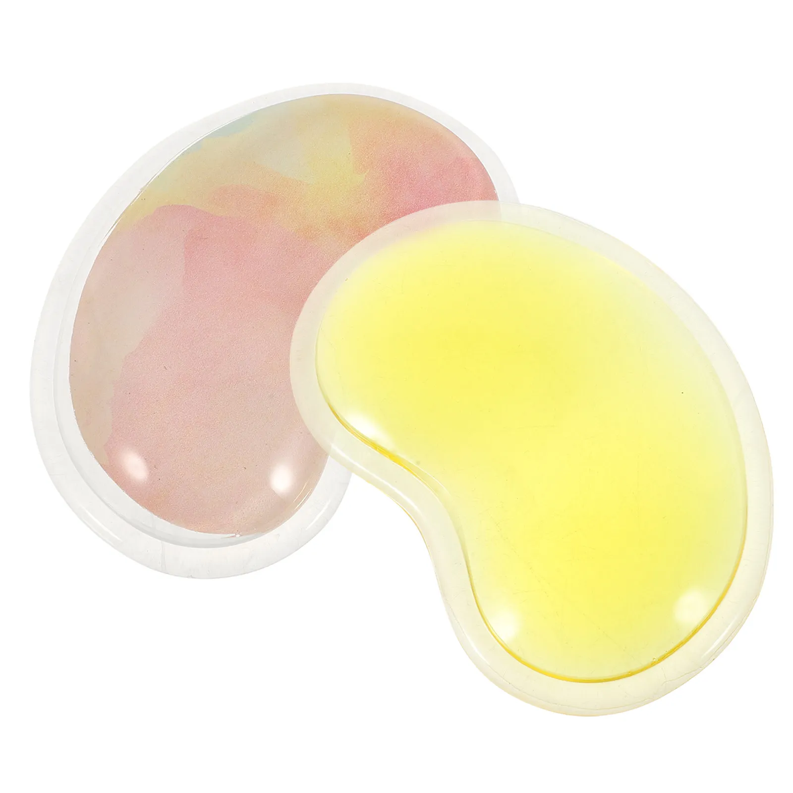 

2Pcs Mouse Wrist Rest Silicone Ergonomic Cushion Ergonomic Wrist Support for Computer Laptop Office Use Computer Accessory