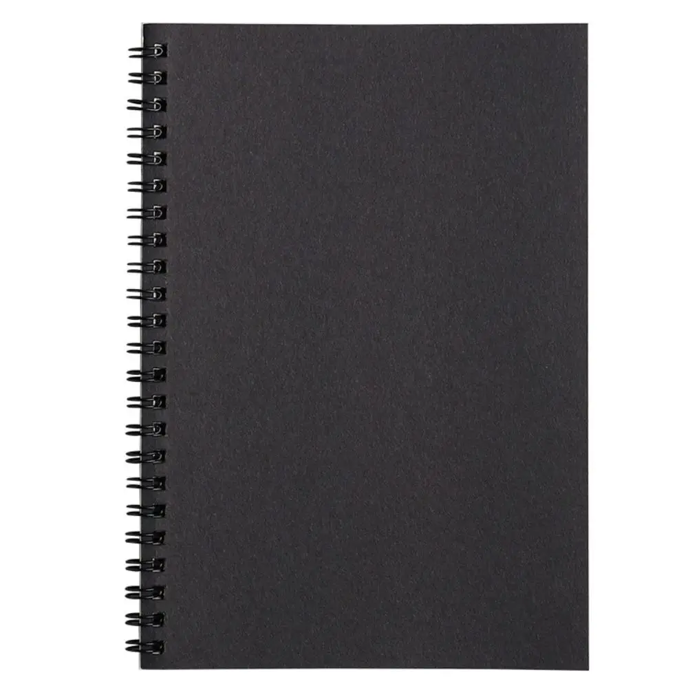 

60Sheets/Book Thickened A5/B5 Coil Notebook 60Sheets Grids/Blank/Horizontal Line Notepad Spiral Notebook School Office Supplies