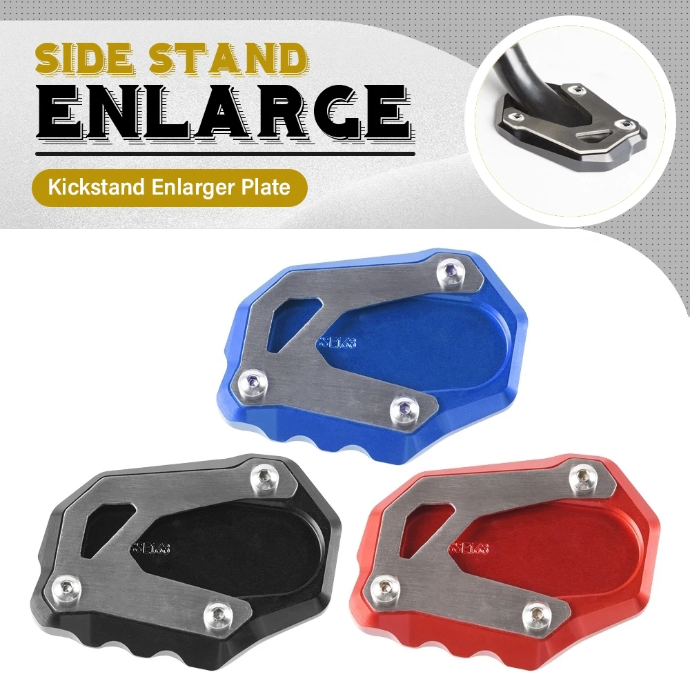 

Side Stand Pad Plate Kickstand Support CNC Motorcycle Acccessories For Suzuki V-Strom 1000 XT GSX-S1000 F VStrom 1050 1000 XT