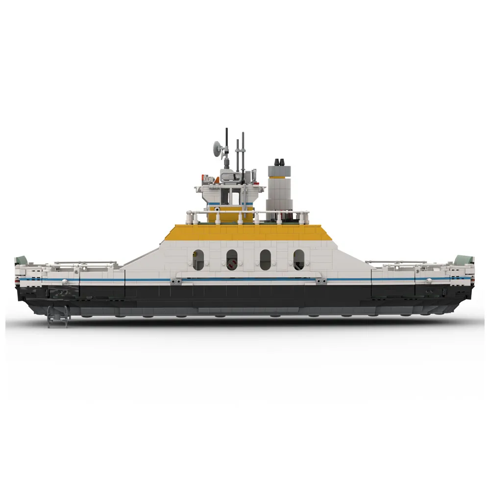 

MOC-123279 Автомобиль среднего размера с погрузчивающими пандусами, строительные игрушки 2839, детали