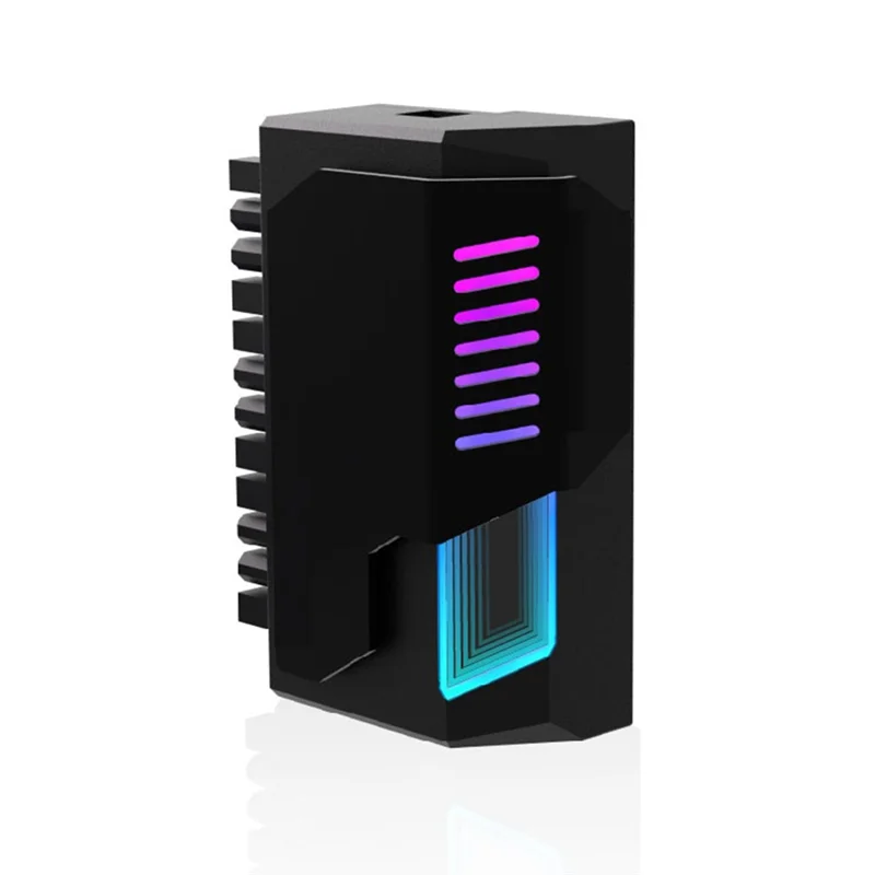 

ABHE-ATX 24-контактный ARGB 90-градусный адаптер 5 В блок питания для настольного ПК материнская плата DIY компьютерные аксессуары