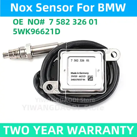 11787587130 758232601 5WK96621D Nitrogen Oxygen Sensor 12V For BMW 1 3 Series E81 E87 LCI E90 E91 E92 E93 10 best sales 335d e92 - №7