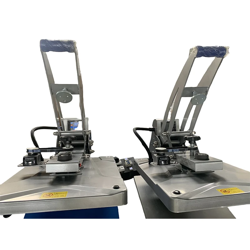 Adjustable Pressure Semi-automatic Auto Open High Pressure Heat Press Machine for T-Shirt for Heat Transfer Vinyl