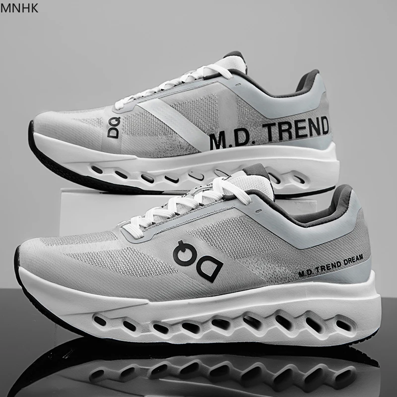 

Marathon Men Sports Running Shoes Air Cushion Breathable Lightweight Male Comfortable Athletic Sneakers Hiking Jogging Outdoor