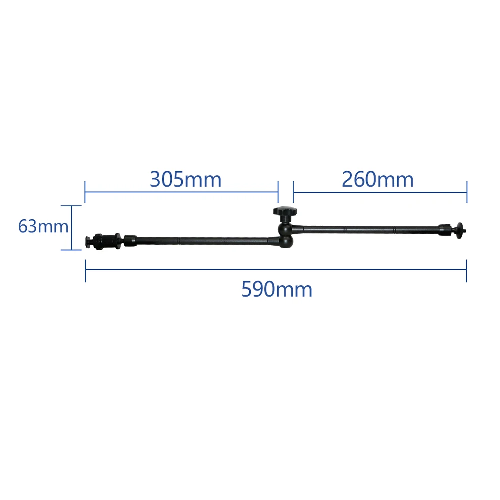 20 Inch Articulated Camera Magic Arm for Camera LCD Monitor Mic Flash Lighting Stand Phgraphy Parts,with Clamp