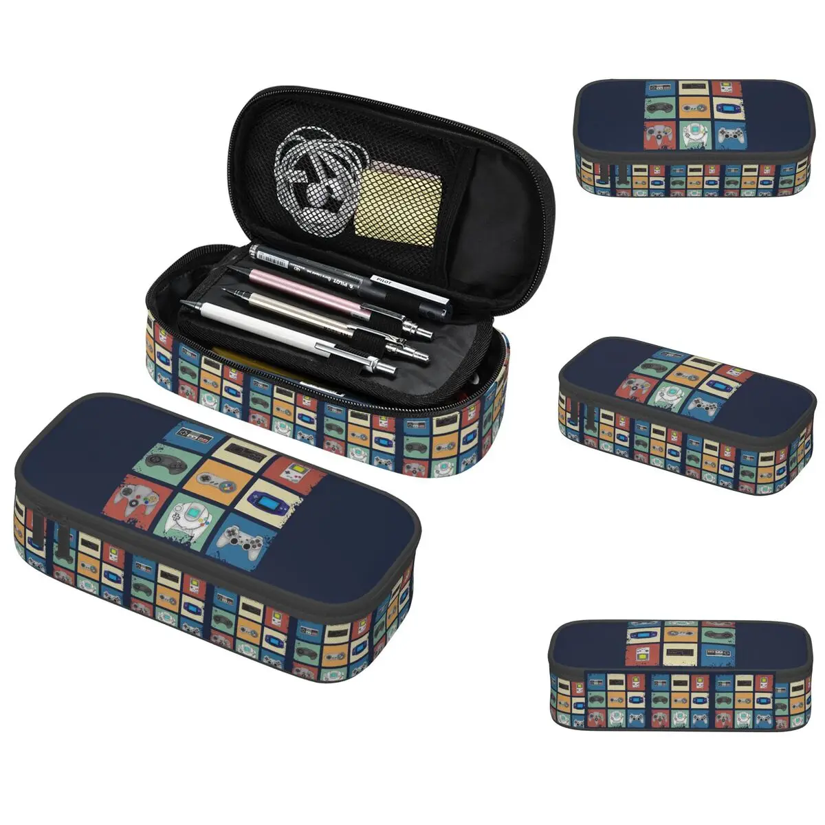 Estuche para lápices Gaming Generations para niños y niñas, caja para bolígrafos escolares, bolsa para lápices, suministros de papelería, bolsa porta bolígrafos