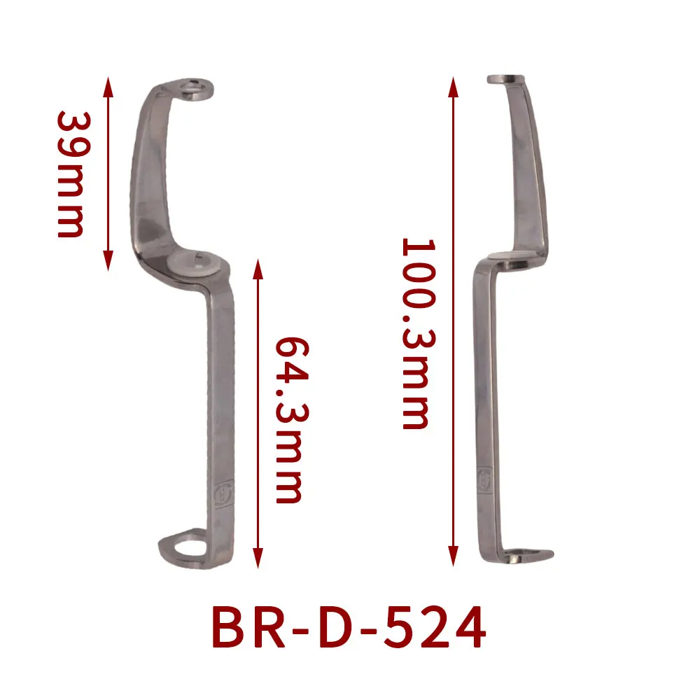 Piedino per accessori per macchine da ricamo per Computer per pezzi di ricambio per fori rotondi SWF lunghezza 100MM