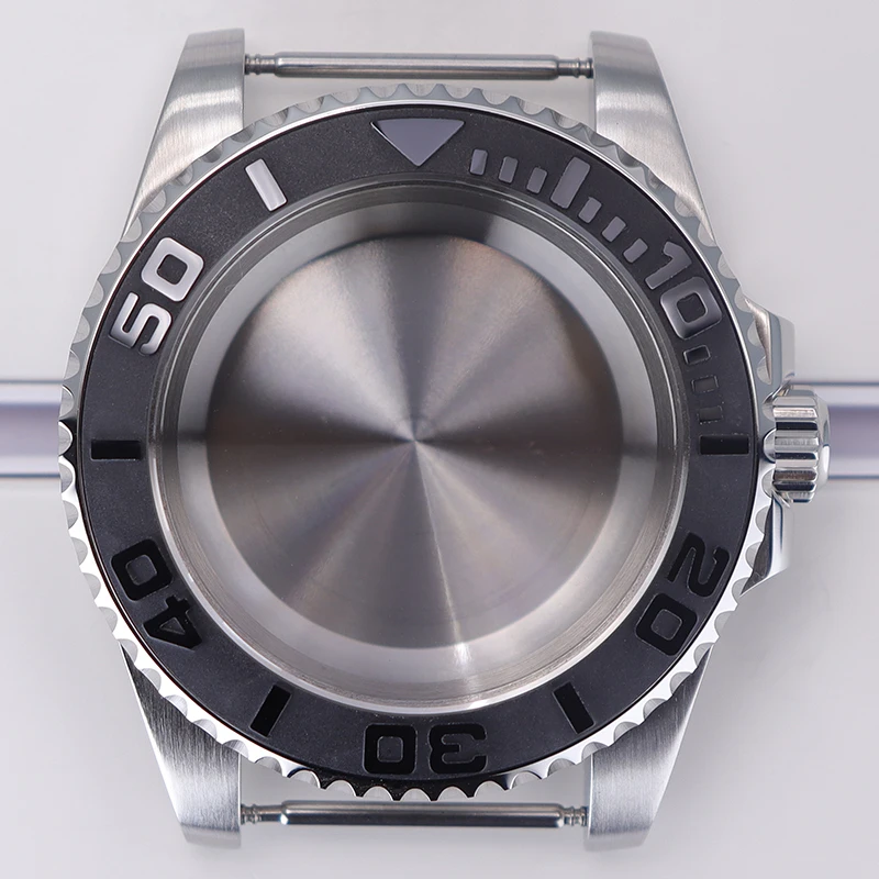 

40mm 200mwaterproof NH35 NH36 Watch Case Sapphire Glass for NH34 NH35 NH36 Miyota8215 Eta2824 Movement 28.5mmDial Sub gmt casing