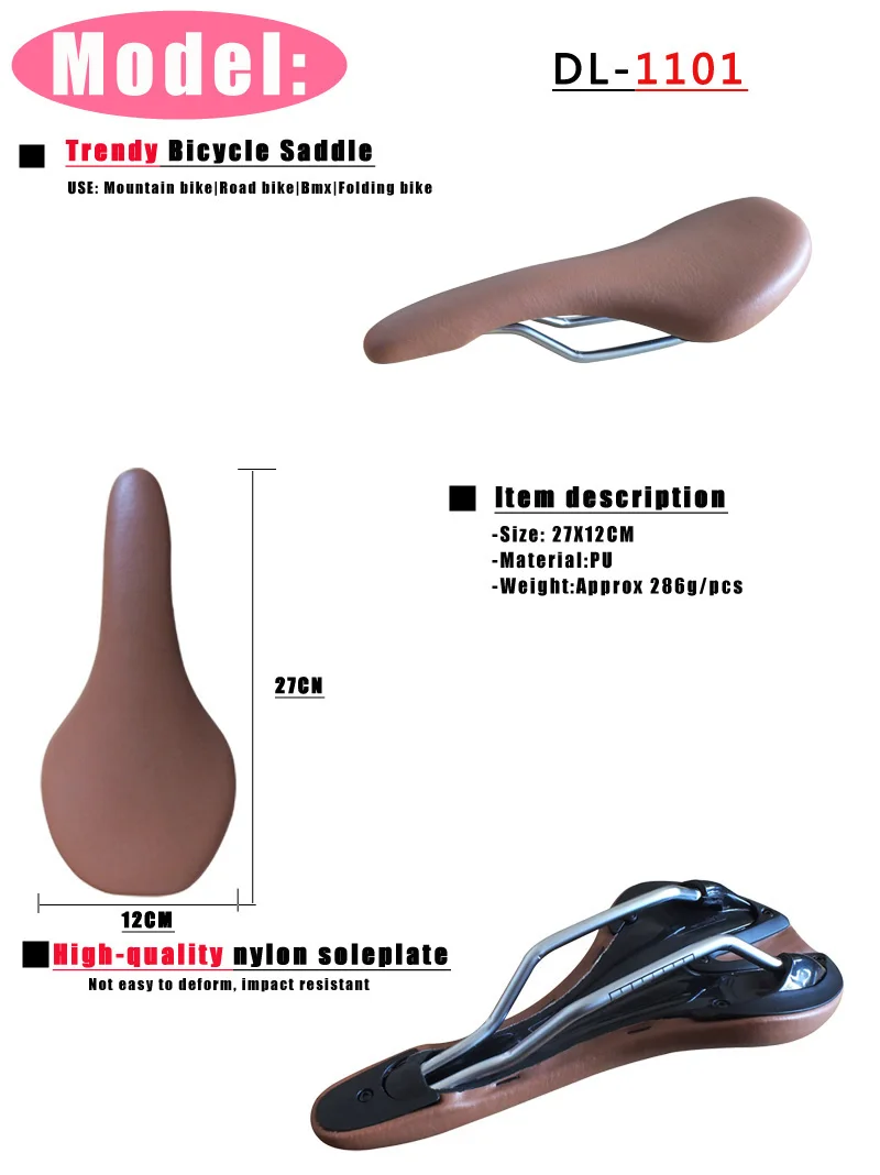 DELT Bicycle Seat ,Bike Saddles,Soft, Ultralight Breathable Comfortable Seat Cushion MTB Road Bike