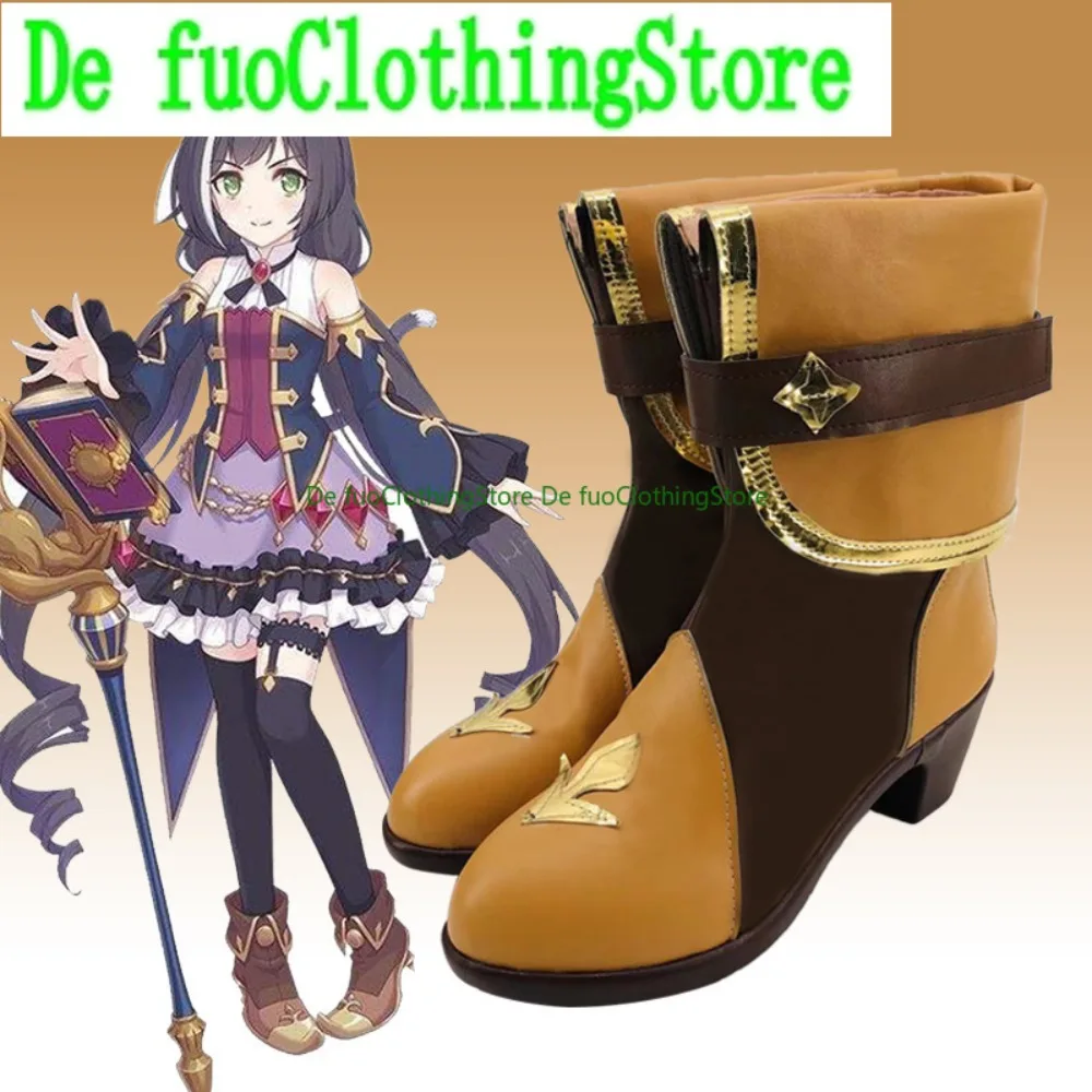 

DefuoClothing Princess Connect Re Dive Karyl Cosplay Shoes Anime Game Role-playing Shoes And Boots Halloween Party