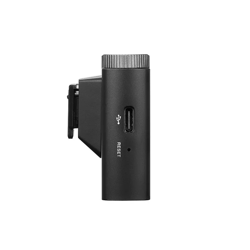Godox Virso 2.4G UHF Compact Wireless Microphone Lavalier Lapel Mic Portable Audio Video Recording for Cameras Phone Tablets