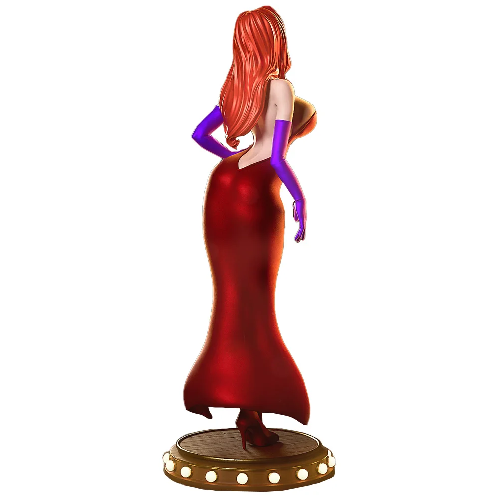 1:24 hars ongeverfd DIY Retro - Glamour - geïnspireerd vrouwelijk figuur - A927 verzamelobject