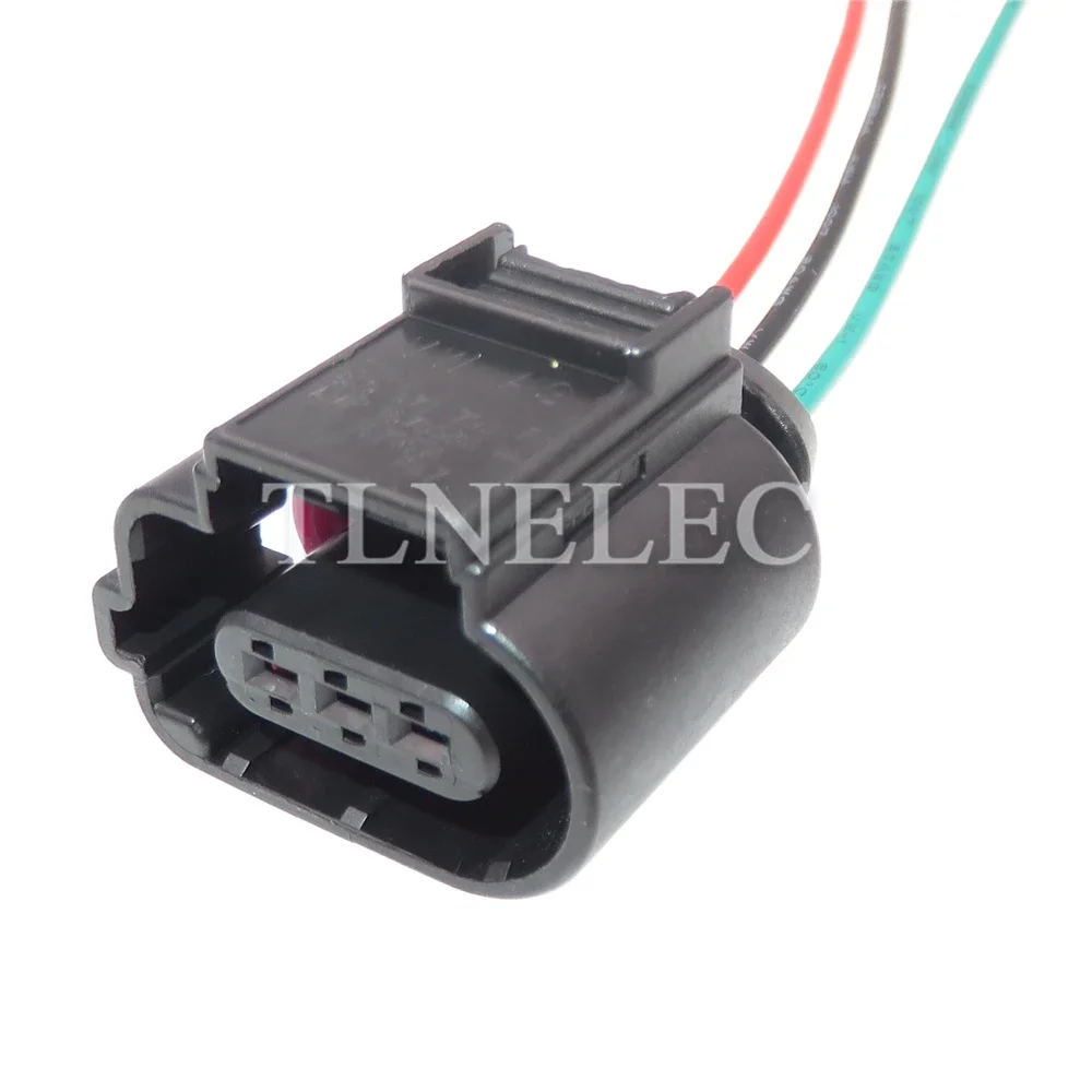 3 Pin Way Compressor Air Conditioner Pressure Switch Socket with Wires Auto Sealed Connectors For VW Audi 8K0 973 703 1670588