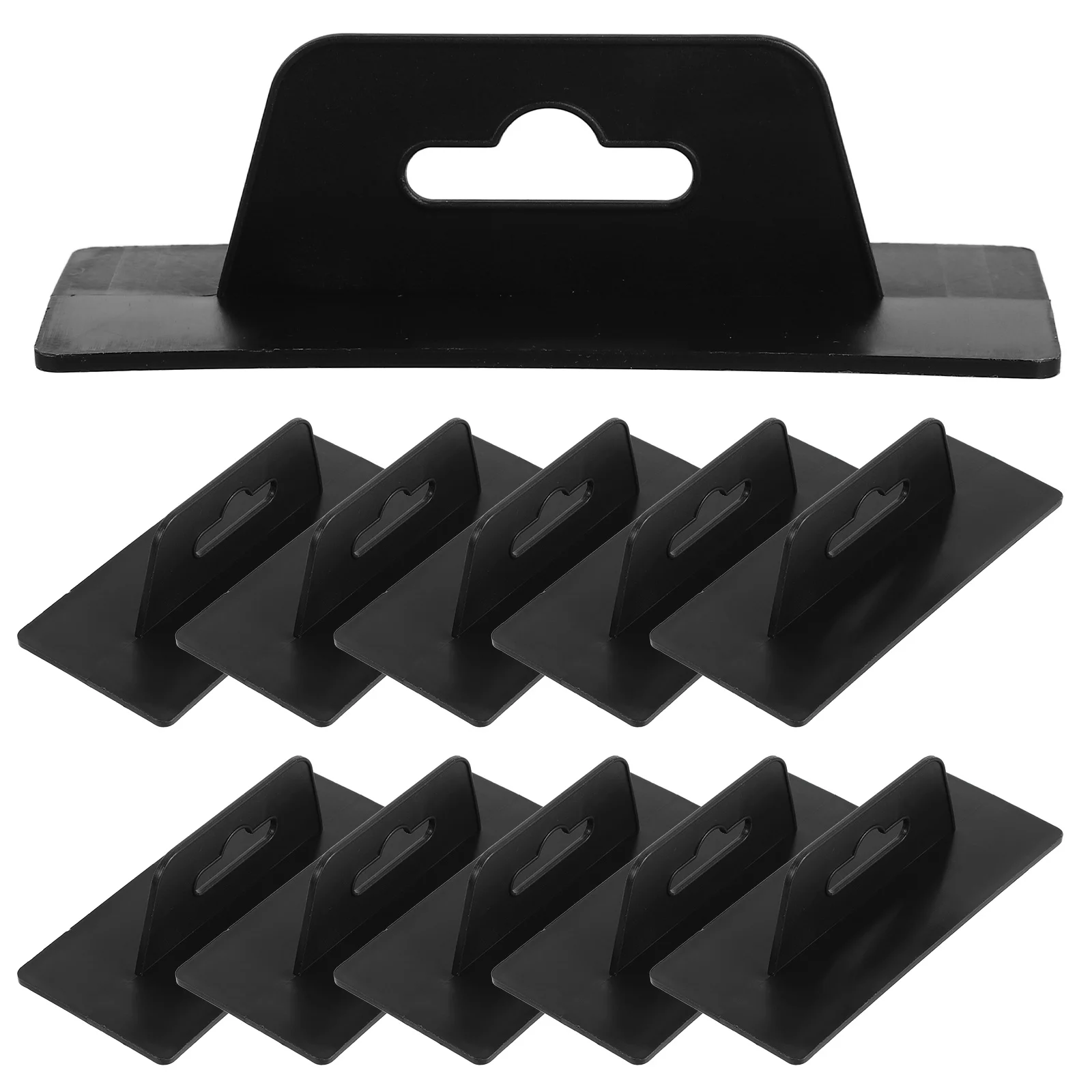 

20pcs Aircraft Hole Hook Retail Display Plastic Hooks Hanging Hooks Tabs Hooks Clothes Hangers Tabs Pegboard Display Hooks
