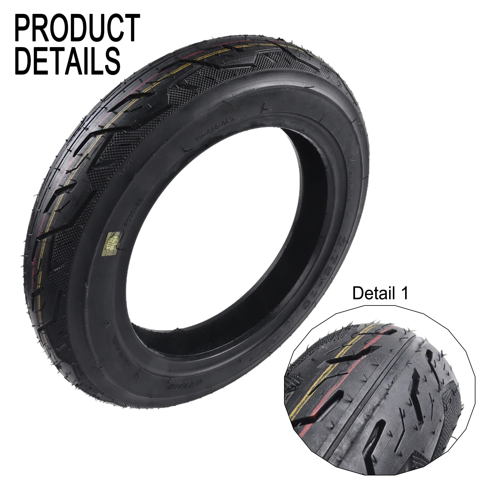 14 Inch 2.75-10 Front Rear Mini For-Moto Dirt Bike Tubeless Tyre 14x2.75 Thickened Vacuum For E-bike High Quality