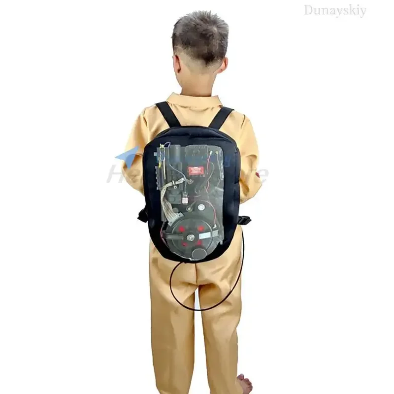 Костюм охотников за привидениями, костюмы на Хэллоуин для детей, игрушки, комбинезон, аниме, косплей, наряд охотника за привидениями, сумка, карнавал