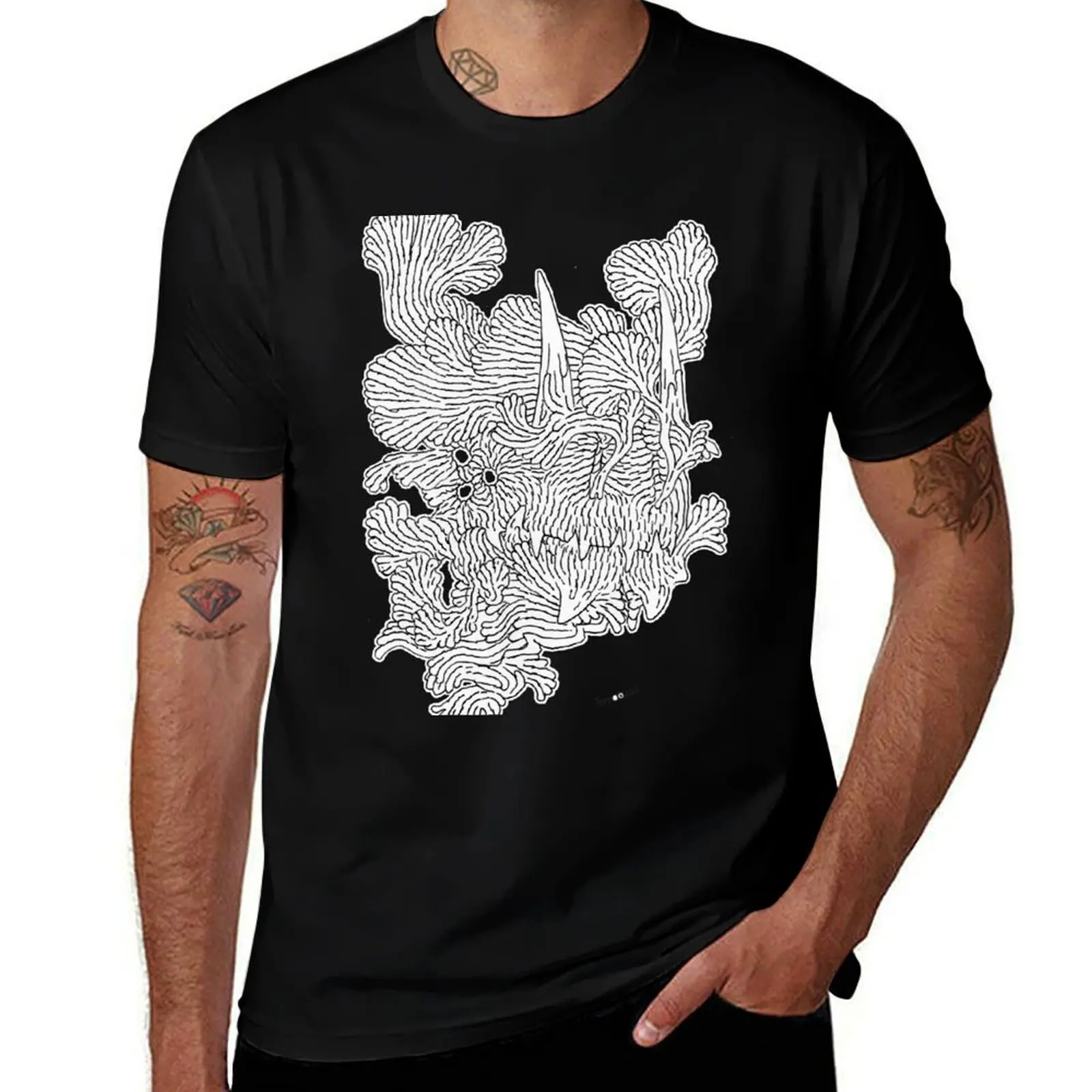 Футболка Barocco Dragon Tatoo III, мужские футболки для мужчин, хлопковые футболки, футболки высокого качества, футболка из 100% хлопка