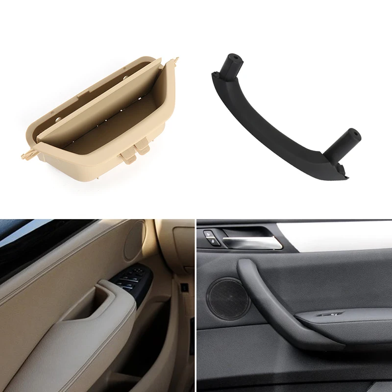 LHD RHD Left Right Car Door Interior Inner Handle Pull Trim Cover for BMW F25 X3 F26 X4 2010-2017 Auto Styling Accessories