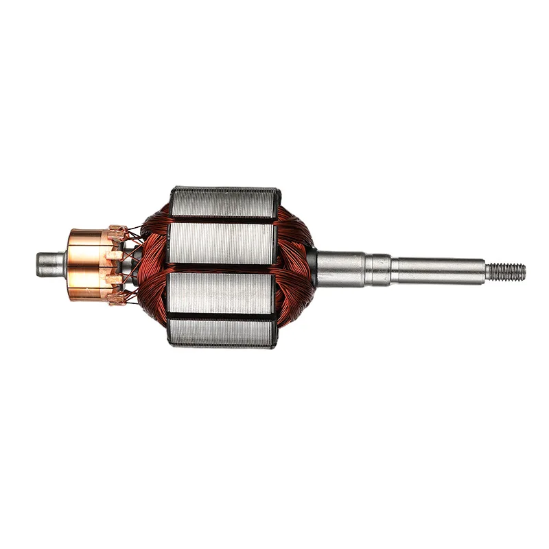 12V 24V 48V 60V 72V DC Submersible Pump Rotor Pure Copper Wire With Commutator For 1-inch Deep Well Motor Power Tools Parts