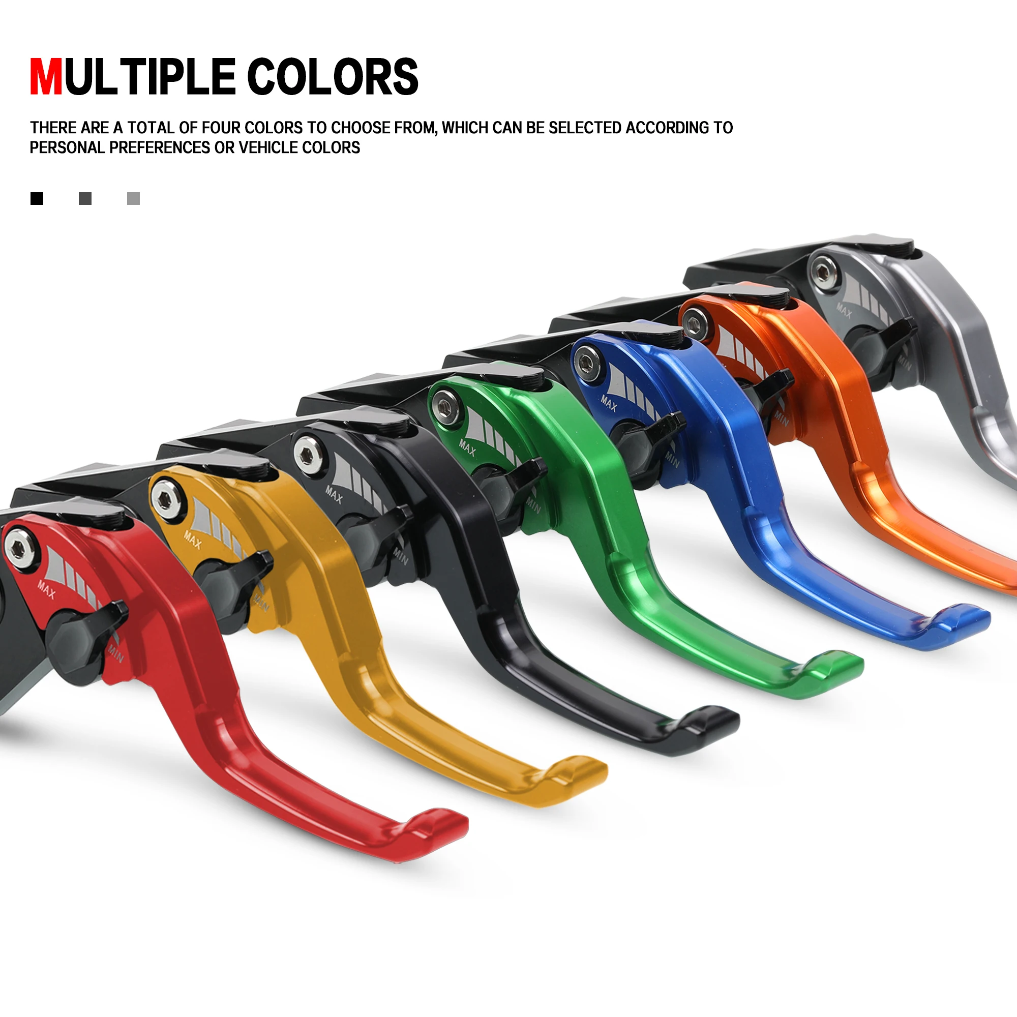 For 390 250 125 Duke 2024 2025 Motorcycle DUKE390 Adjustable Short Clutch Brake Lever Front Clutch Levers Control Handles