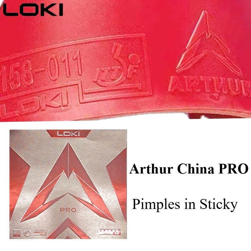 loki-arthur-china-pro-卓球ラバーシート-スーパースティッキー-フォアハンド用ピンポンラバー-ケーキスポンジ付き-ttf承認済み