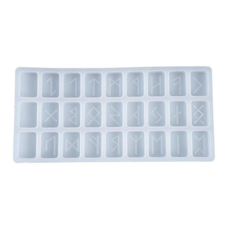 

DIY Symbol Rune Silicone Mould Handmade Symbol Words Resin Casting Charm Mold