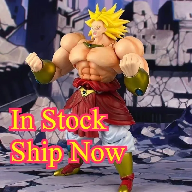 

Demoniacal Fit Dragon Ball Legendary Super Saiyan Exclusive Broly SDDC Figure Shatter The Universe Anime Action Figure Toys Gift