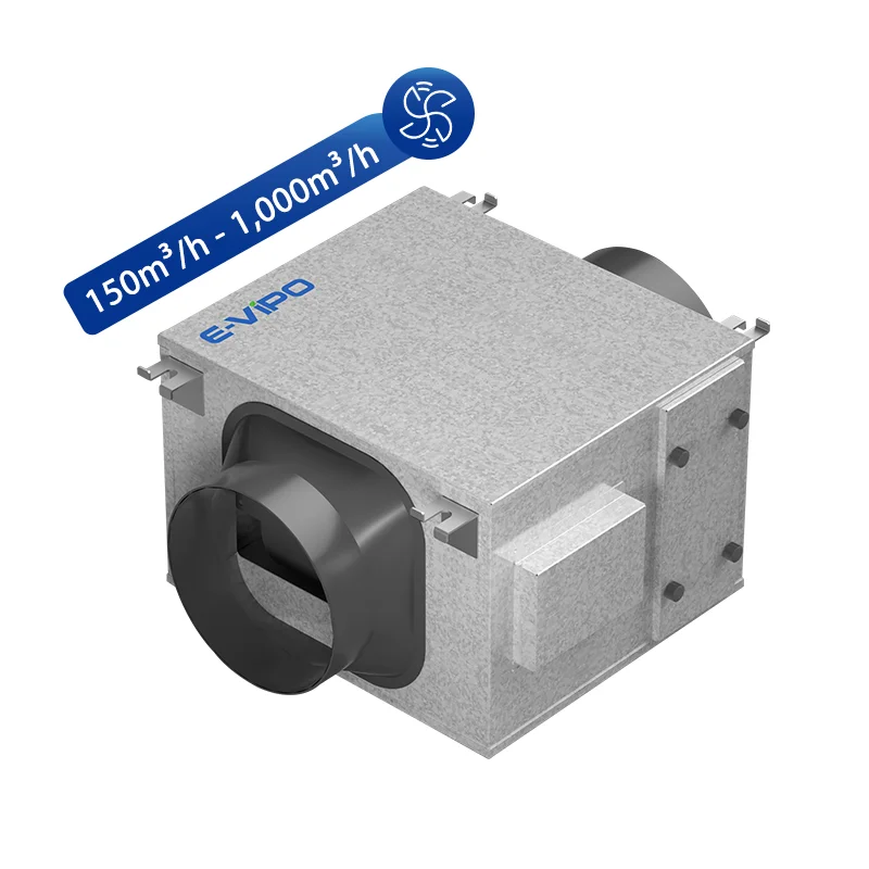 

Small Unit High Performance Commercial HVAC Systems Parts MVHR Fresh Air Ventilation Single Flow Air Recuperator
