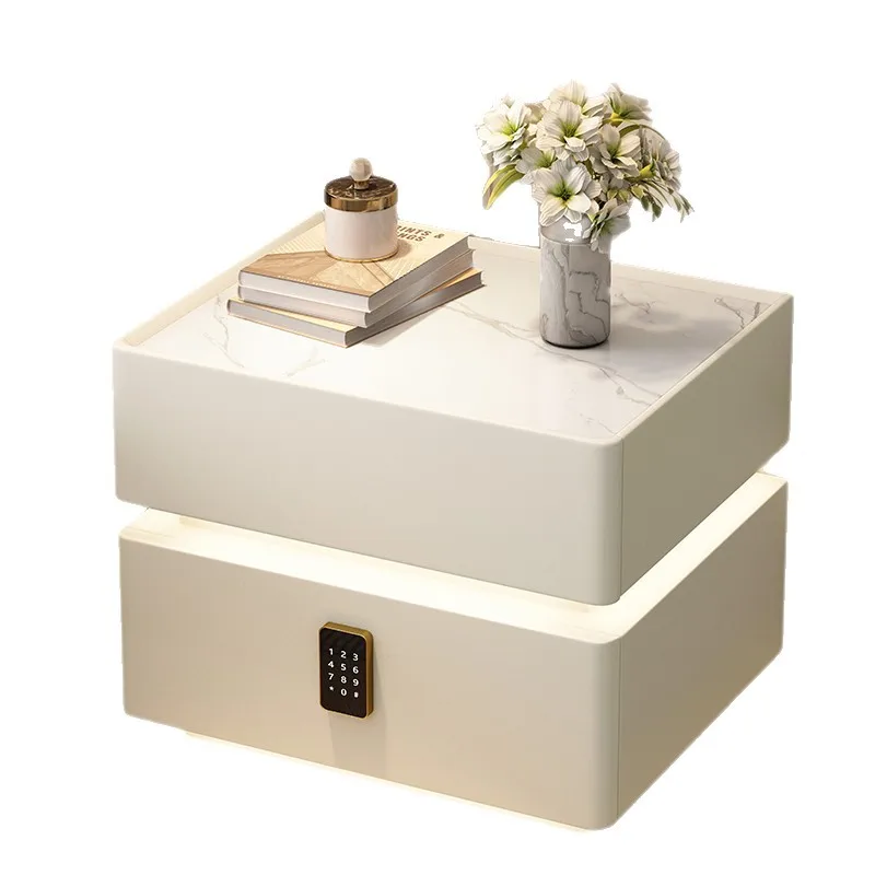 

Half-step floating smart bedside simple bedroom with lock