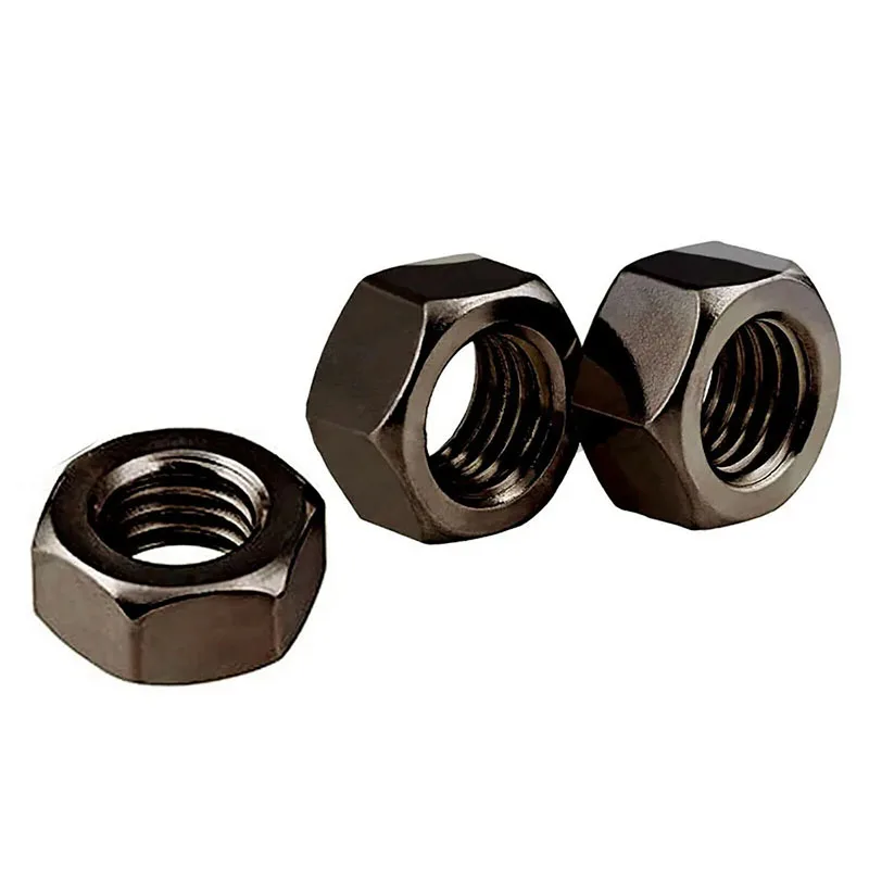 O aço carbono folheado a níquel encanta a porca de fechamento da inserção do nylon, Locknut de travamento automático, M2, M2.5, M3, M4, M5, M6, M8, 30-50 PCes