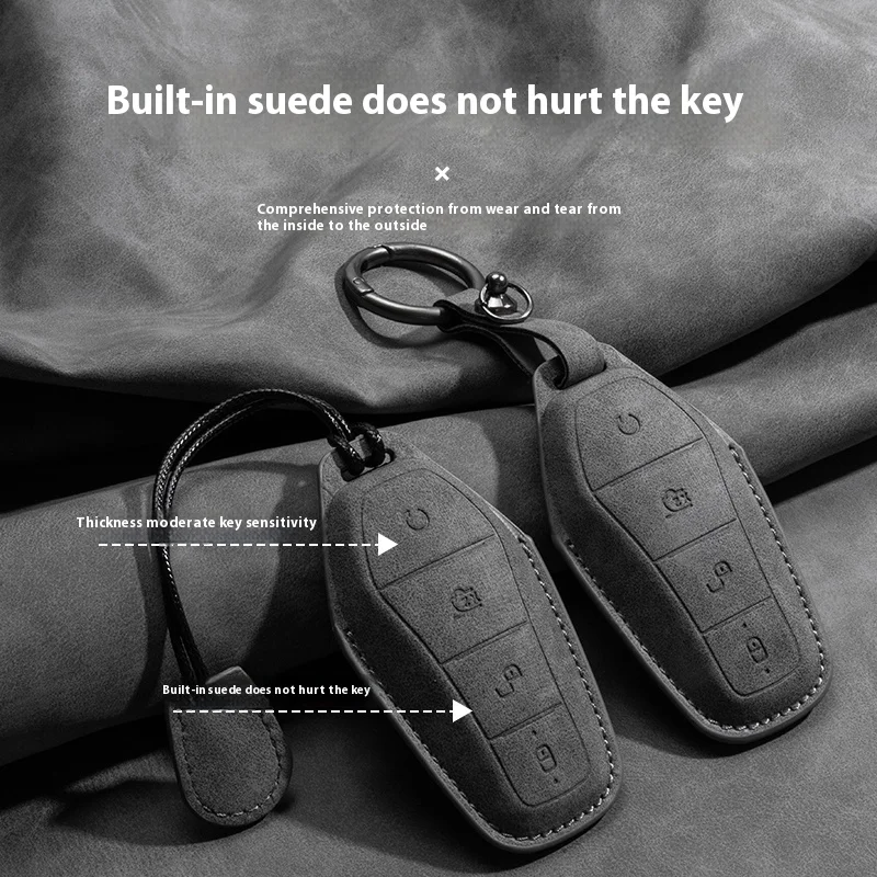 BYD 秦 Plusdmi Atto 3 ハン EV イルカ車のキーケースカバーリモコン保護カバー耐久性のあるアクセサリー