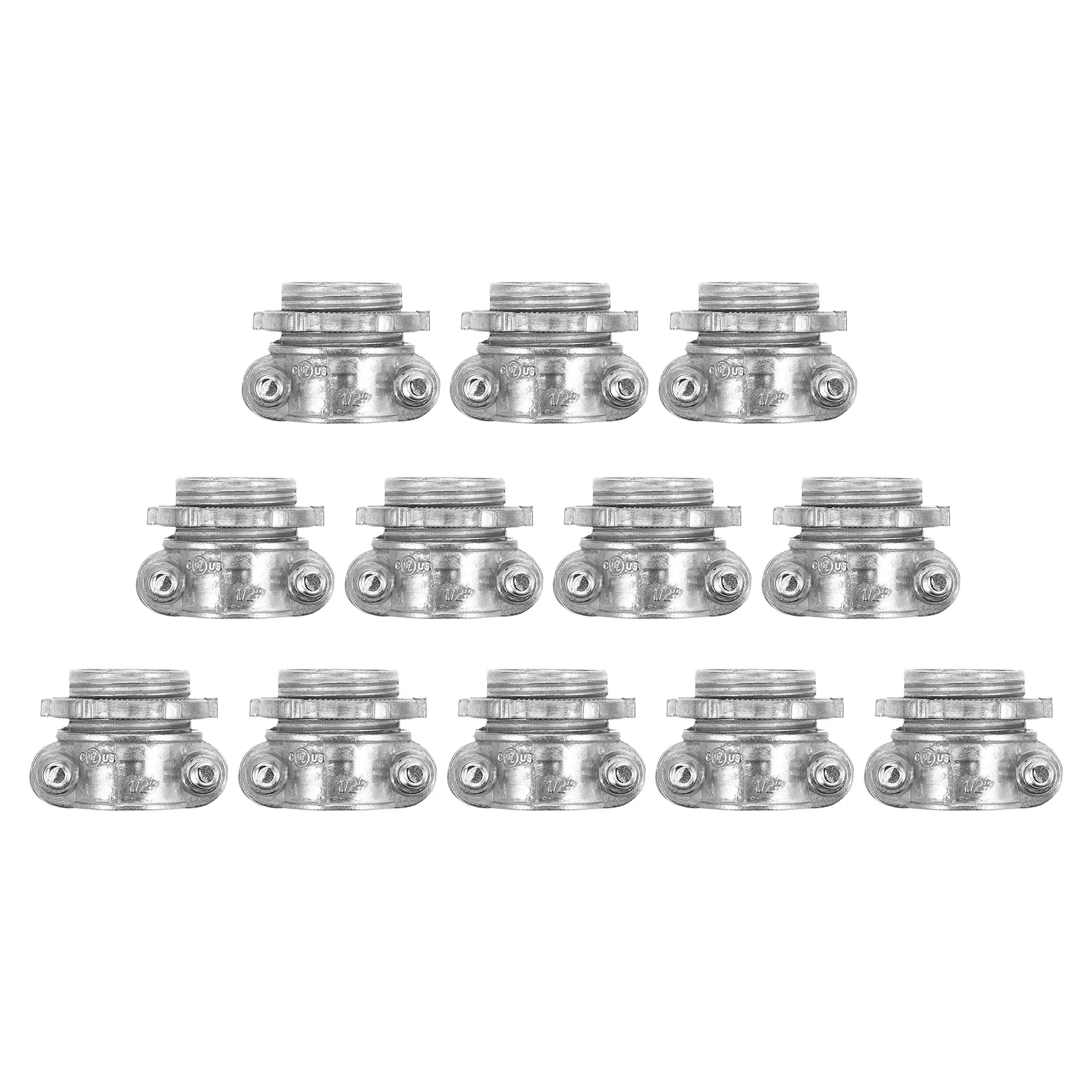 

12Pcs Screw Clamp Cable Connectors Quick Installation Durable Wire Fasteners Versatile Compatibility Cable Hose Clamp