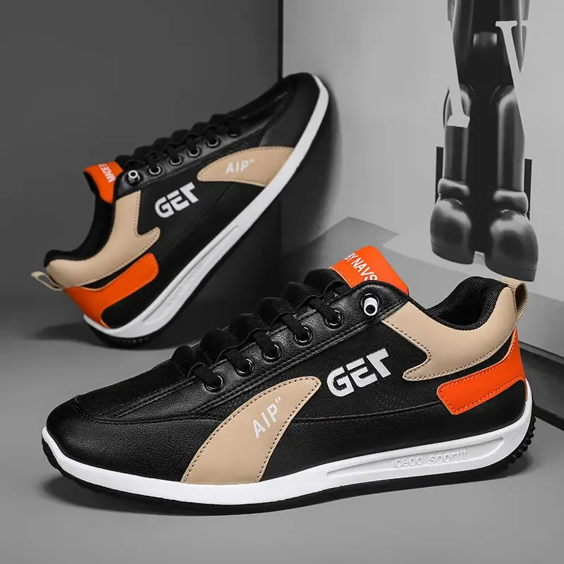 Man Shoe Flat Fashion 2024 Casual Shoes For Men Breathable Sneakers Hiking Cheap Liquidation Size 45 Korean Style Offer Deals image 5