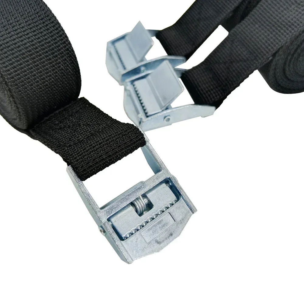 3 Pieces 1M Buckle Tie-Down Belt Cargo Straps For Car Motorcycle Bike With Metal Buckle Tow Rope Strong Ratchet Belt for Luggage view 4