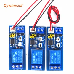 DC 5V 12V 24V Infinite Cycle Delay Timing Time Relay Timer Control ON-OFF Loop Switch Module Double Adjustable 0-100 Mminutes