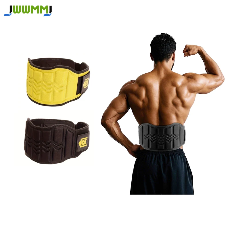 

1pair Fitness Weightlifting Belt for Men Workout Back Support Lifting Cross Training Accessory - Waistband Durable Material