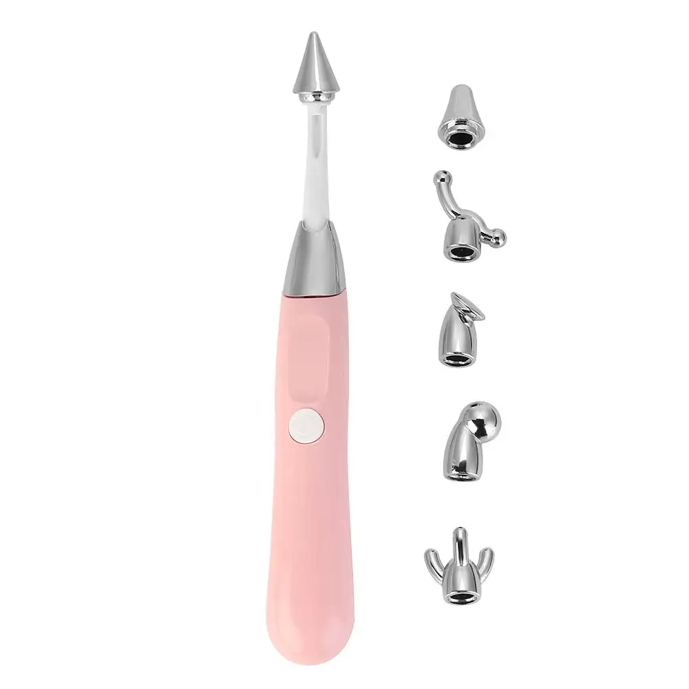 

6-in-1 Electric Face & Eye Massager - Anti-Wrinkle Skin Tightening Tool for Body & Nose Care