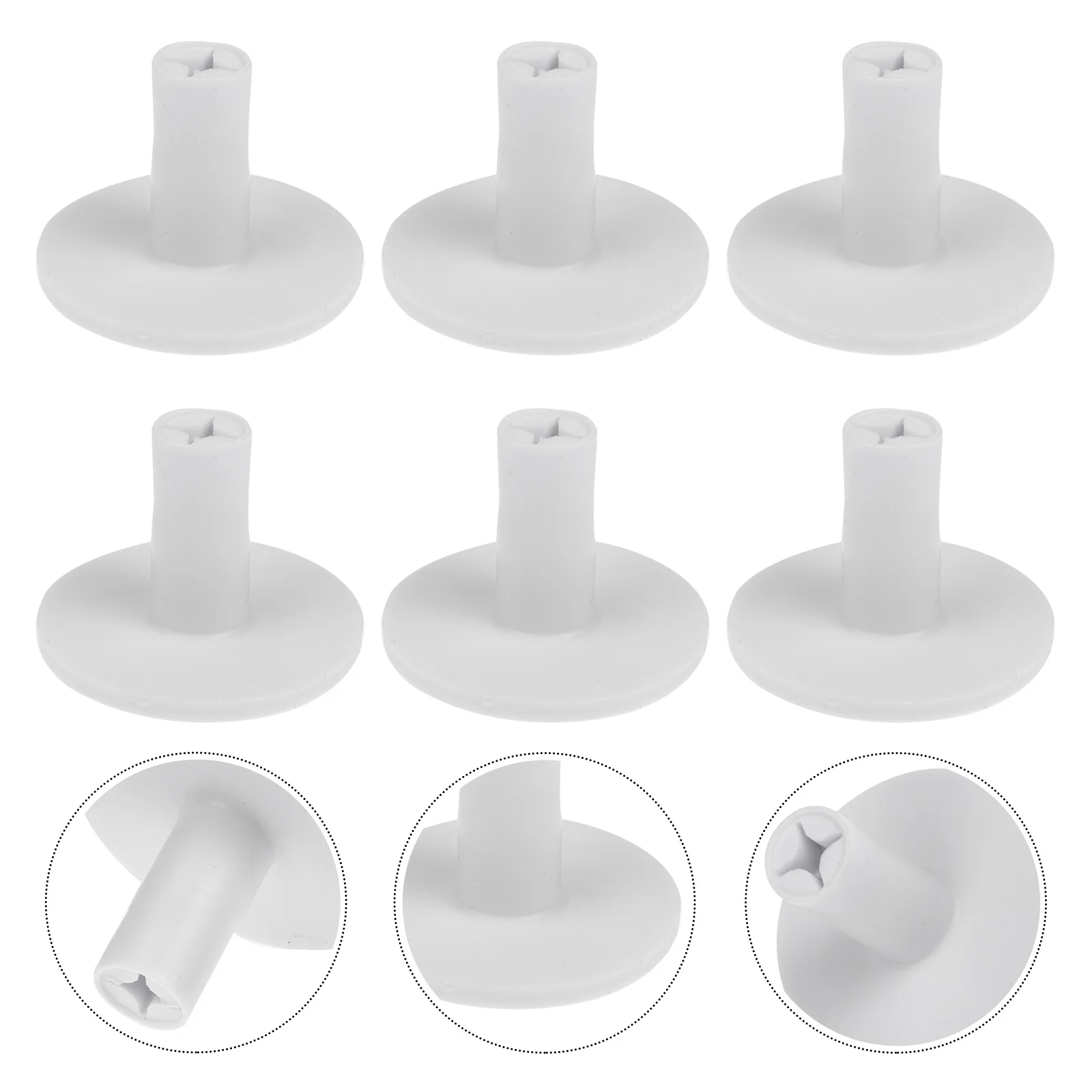 6 قطع من تي شيرتات الجولف المرنة Tpr، أداة ممارسة خفيفة الوزن ومحمولة لتحسين أداء نطاق القيادة #2