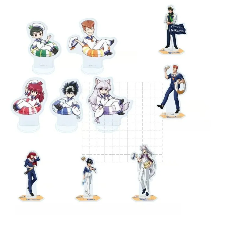 Yusuke Urameshi Kazuma Kuwabara Kurama Hiei Keiko Yukimura Figuras de Acrílico A