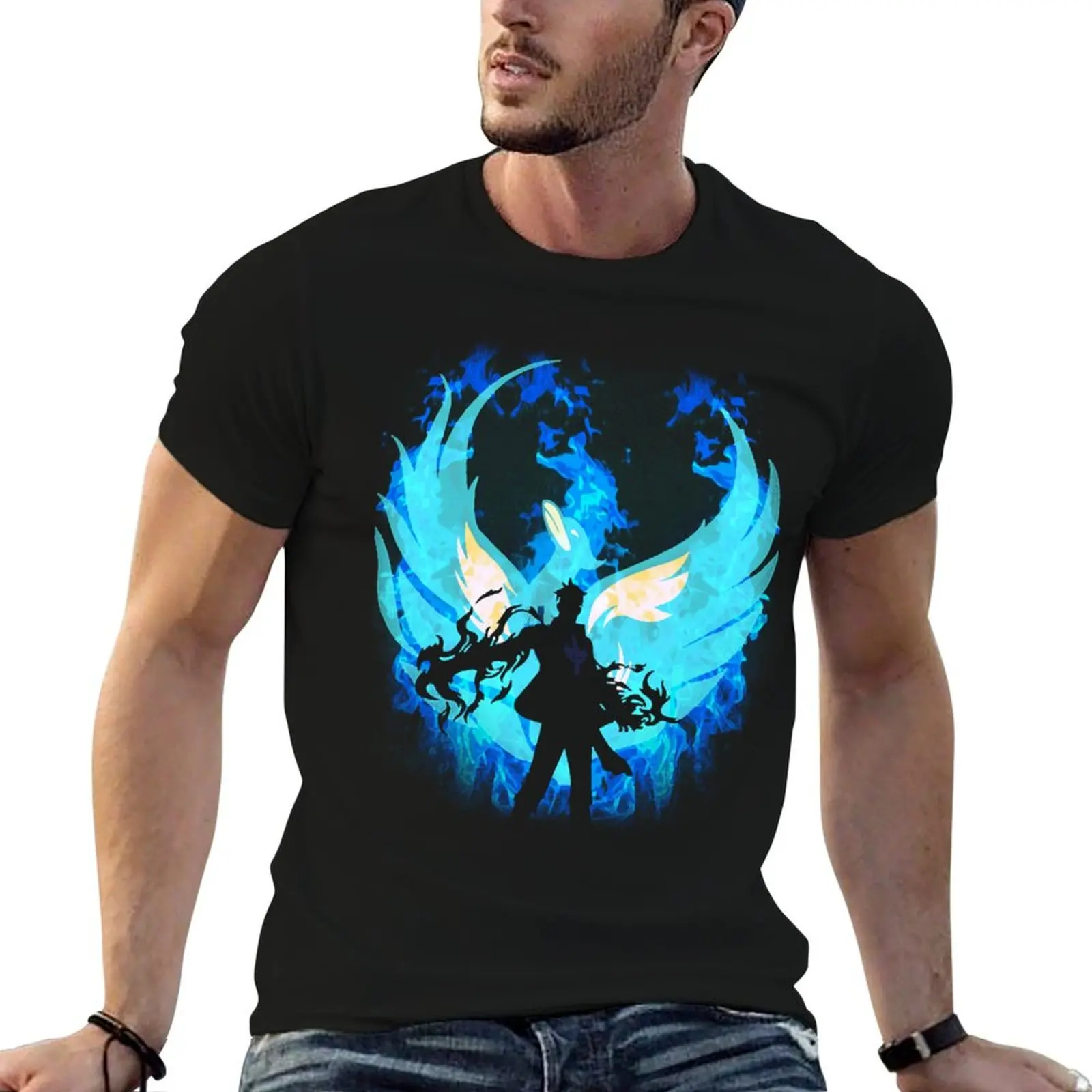 

Marco the Phoenix T-Shirt man t shirts cotton t shirts for man graphic vintage T-Shirt