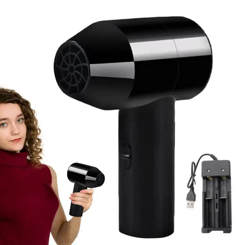 Cordless Hair Dryer Rechargeable Cordless Portable Blow Dryer Rechargeable Low Noise Wireless Hair Dryer For Art Students And