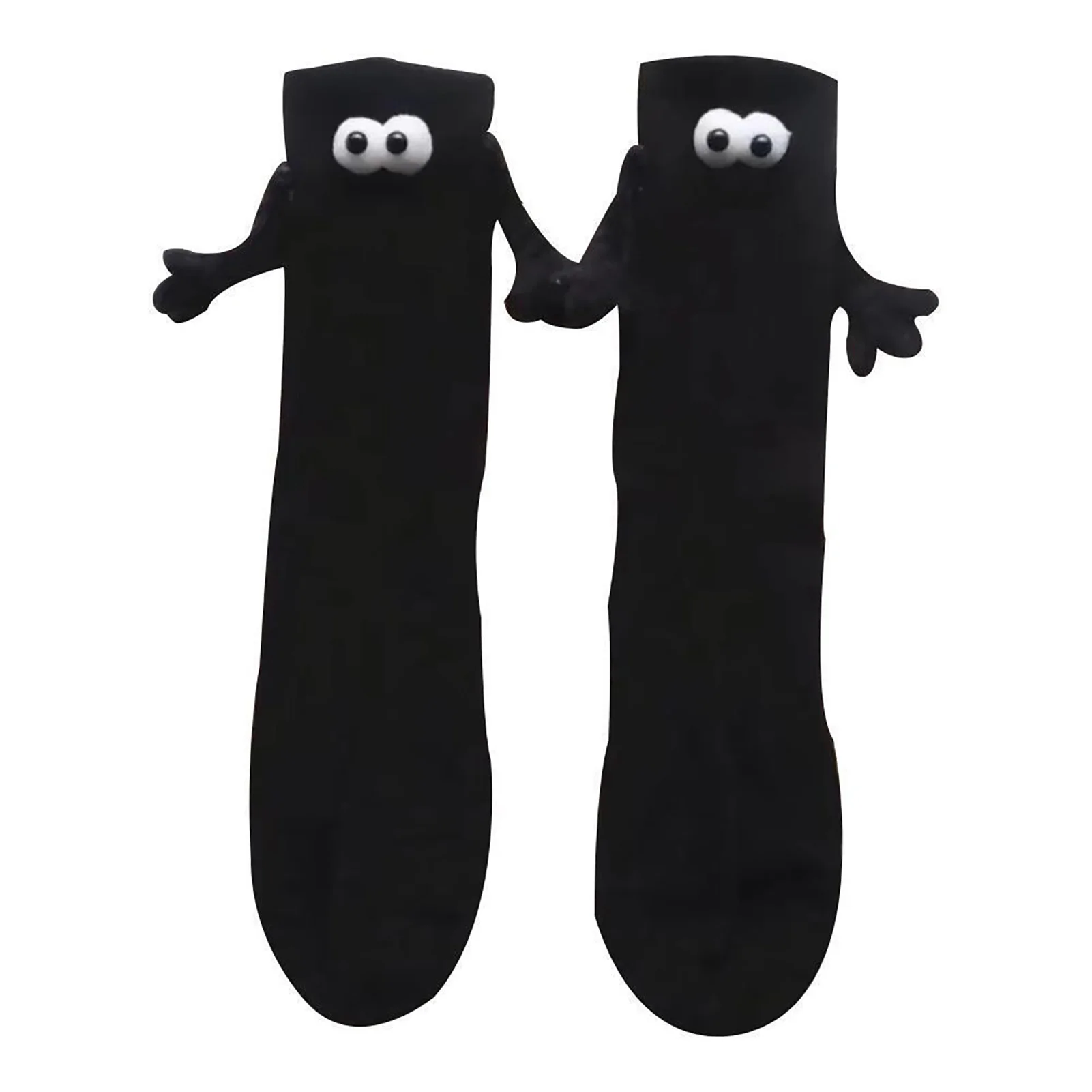 Magnetic Hand Holding Sock Funny Magnetic Suction 3D Doll Socks for Lovers Couples Husband and Wife