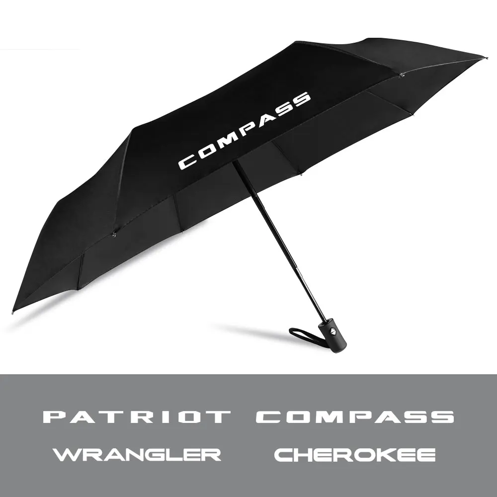 

Car Fully Automatic Folding Umbrella For Jeep Renegade Wrangler JK JL Cherokee Patriot Trail Hawk Compass Auto Accessories