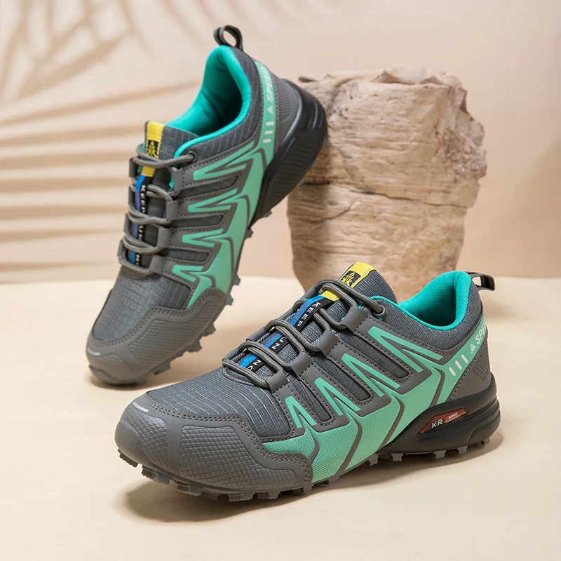 

LiXingMing Hiking Shoes Men Waterproof Outdoor All-terrain Cycling Climbing Trekking Sneakers Mountain Hunting Tactical Boots