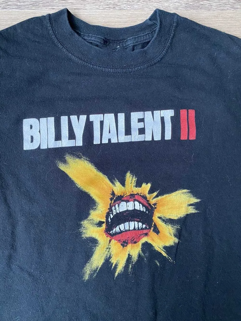 hot BILLY TALENT Scandalous Travelers Full Size Black Shirt Adults